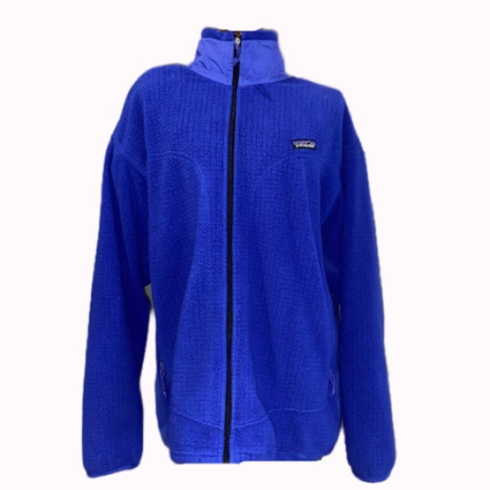 VINTAGE PATAGONIA zip up fleece, polertec, warm everyday jacket